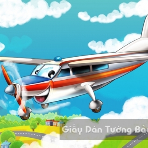 3D Wallpaper Children Painting CA 1505-5