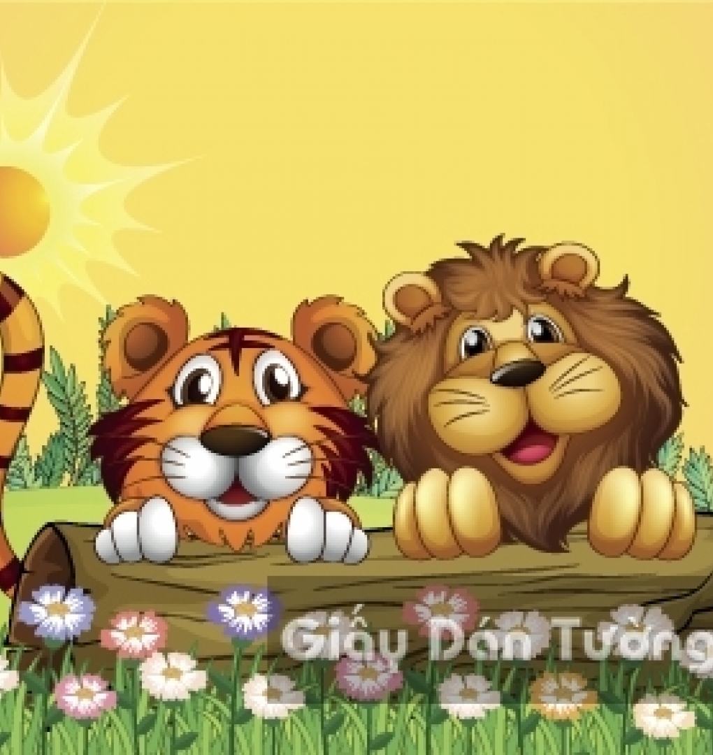 3D Wallpaper Children Painting CA 1506-6