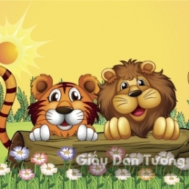 3D Wallpaper Children Painting CA 1506-6