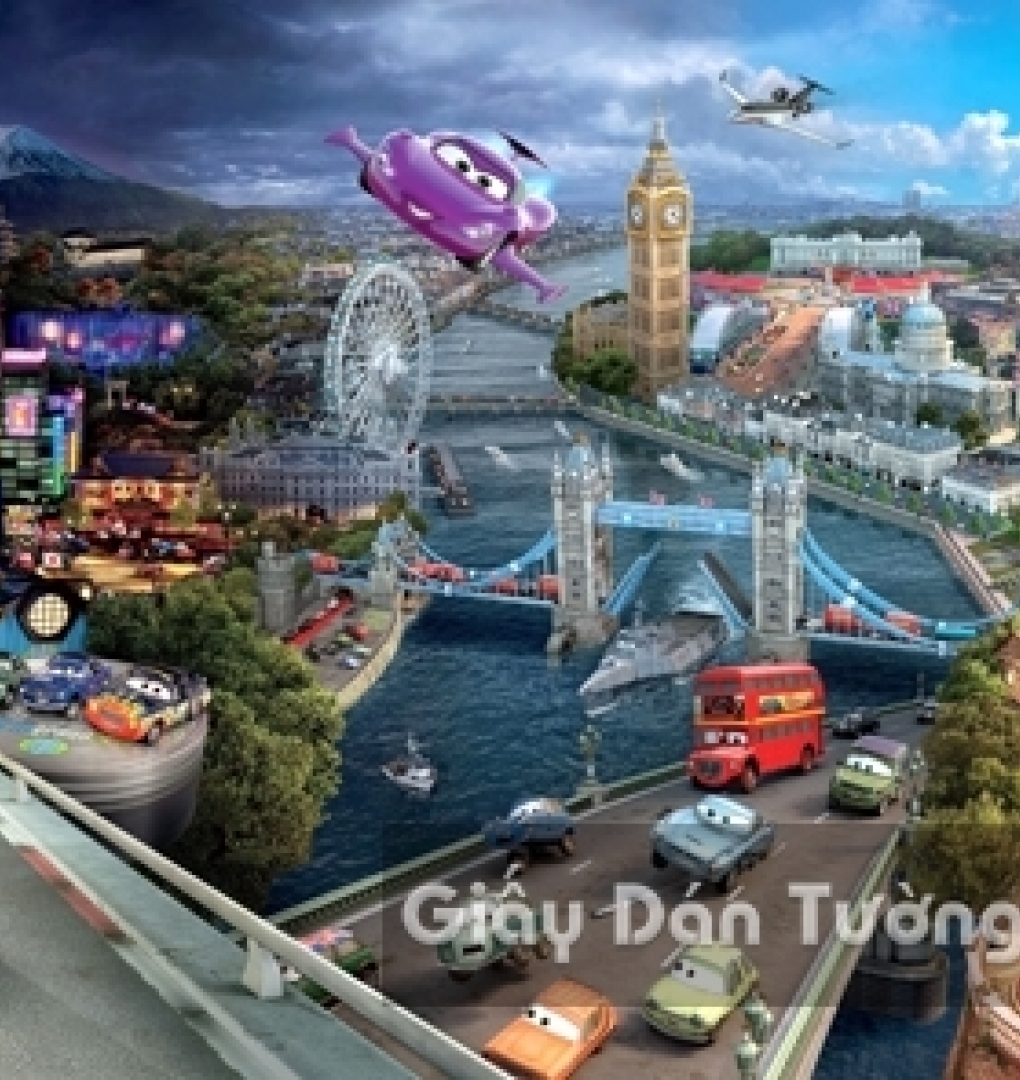 3D Wallpaper Children CA002-1