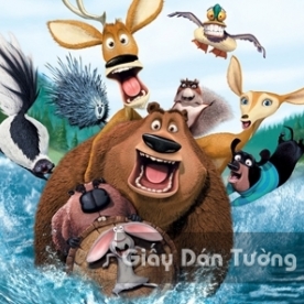 3D Wallpaper Children Painting CA005-1