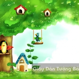 3D Wallpaper Children CD004-3