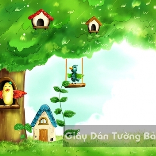 3D Wallpaper Children CD004-3