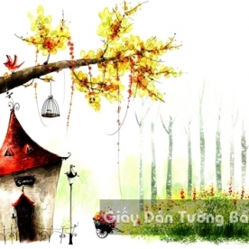 3D Wallpaper Children CD006-2