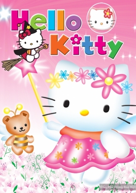 Hello kitty wall paintings for kid kid027