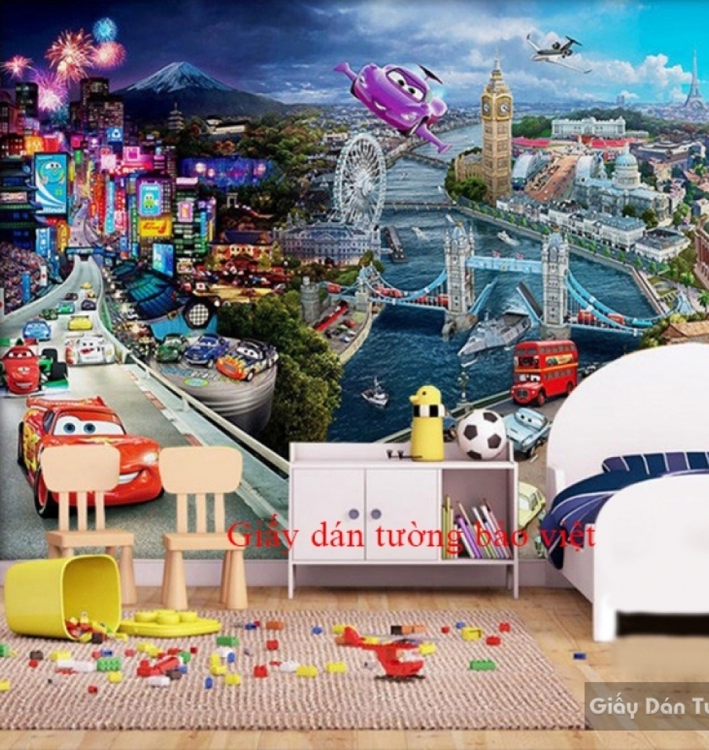 Wall paintings for children room Kid059