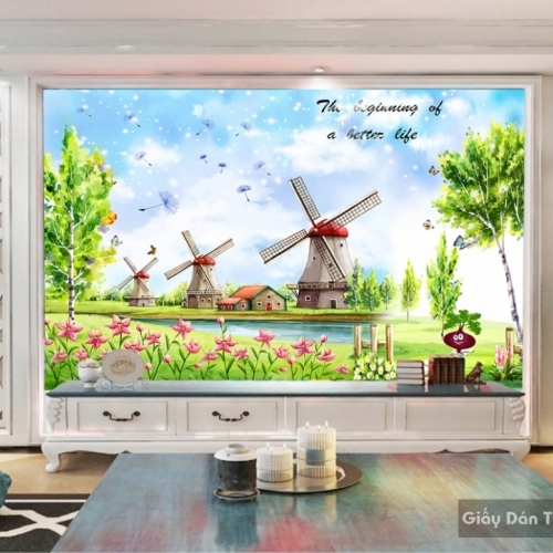 Wall paintings for children room kid031