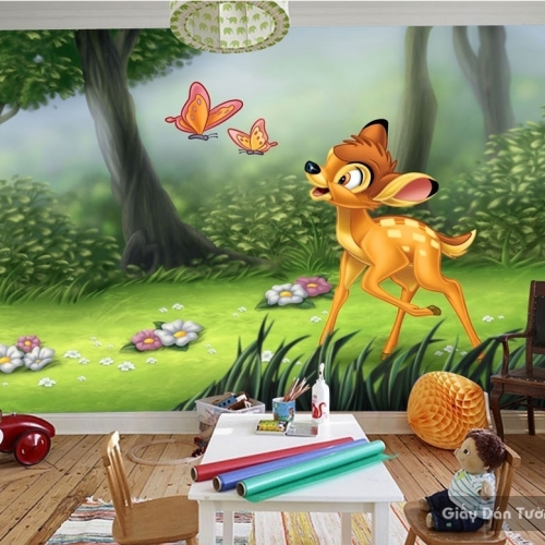 Wall paintings for children room kid037