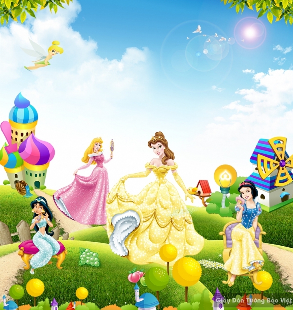 Wall paintings for children room kid046