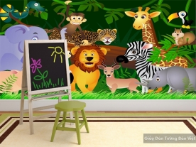Wall paintings for children room kid051