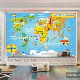 Wall paintings for children room kid052