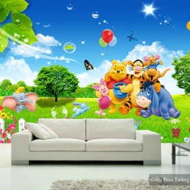 Kid010 children's wall painting