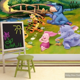 Kid014 children's wall painting