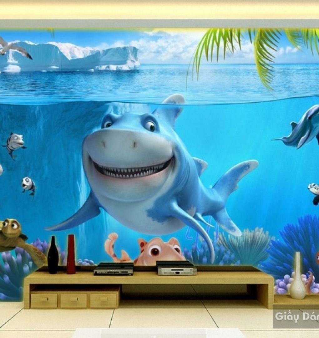 Kid015 children's wall painting