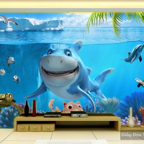 Kid015 children's wall painting