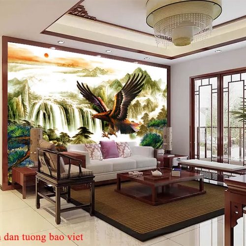 Feng shui wall paintings fm456