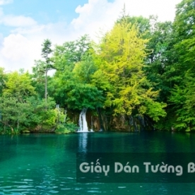 Wallpaper 3D Natural Scenery Mountain River LK 1501-21