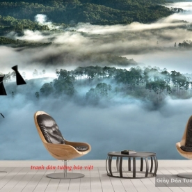 Wallpaper of hilly landscape in Vietnam m062