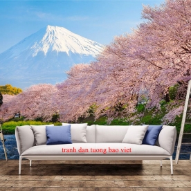 Wallpaper of mountains and rivers landscape me072