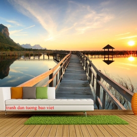 Mountain wall paintings m092