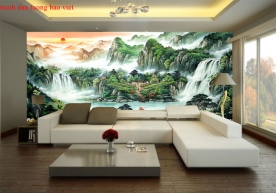 Wall paintings of mountains and rivers me040