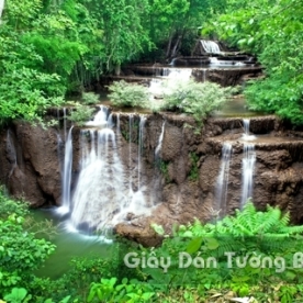 3D Waterfall Wallpaper WF 1501-32