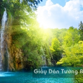 3D Waterfall Wallpaper WF 1501-8