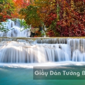 3D Waterfall Wallpaper WF 1502-16