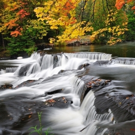 3D Waterfall Wallpaper WF 1502-7