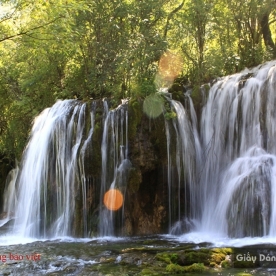 Wall paintings of waterfall W114