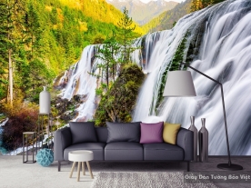 3D waterfall wallpaper W008