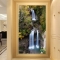 Wallpaper 3D waterfall waterfall W012