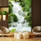 Wallpaper 3D waterfall waterfall W032