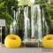 Wallpaper 3D waterfall waterfall W040