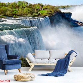Wall paintings waterfall me007