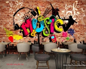 Decorative 3d wall paintings v089