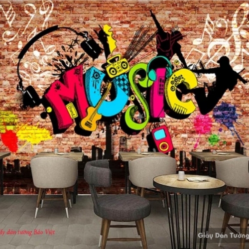 Decorative 3d wall paintings v089