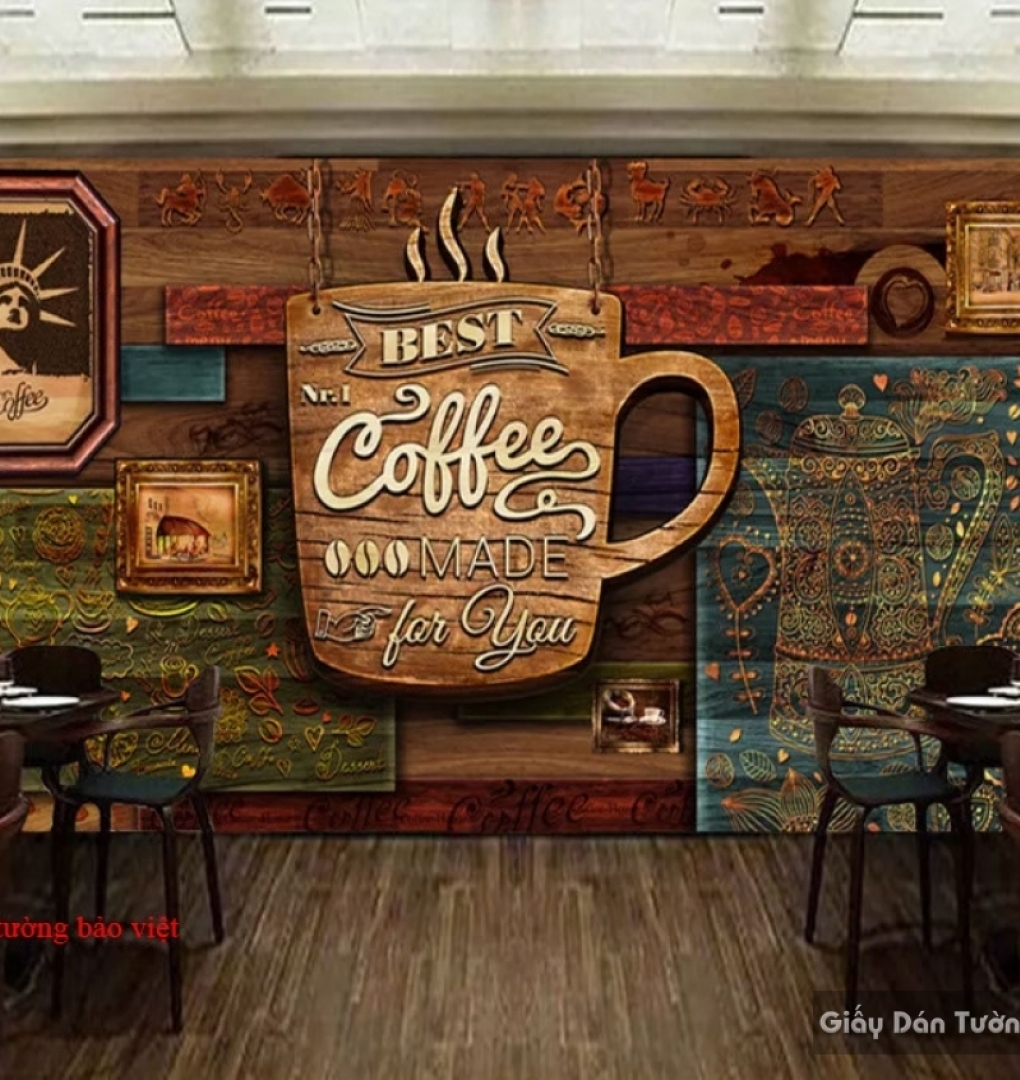Wallpaper for cafe D089