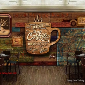 Wallpaper for cafe D089