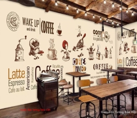 Wallpaper for cafe D091