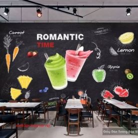 Wallpaper for cafe D099