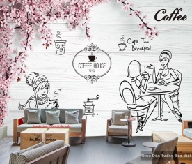 Wallpaper for cafe Fm270