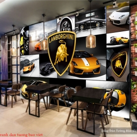 Wallpaper for cafe Fm363