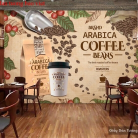 Wallpaper for cafe Fm378