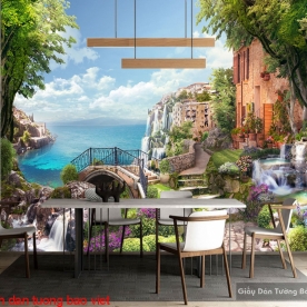 Wallpaper for cafe Fm380