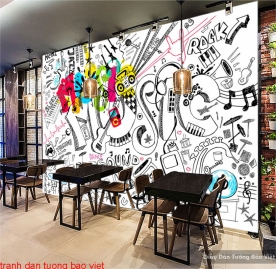 Wallpaper for cafe fm381