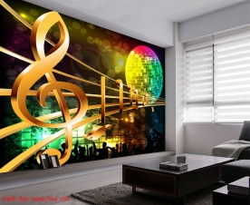 3d wall paintings for karaoke room me046