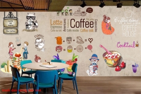 Wallpaper for cafe fm435