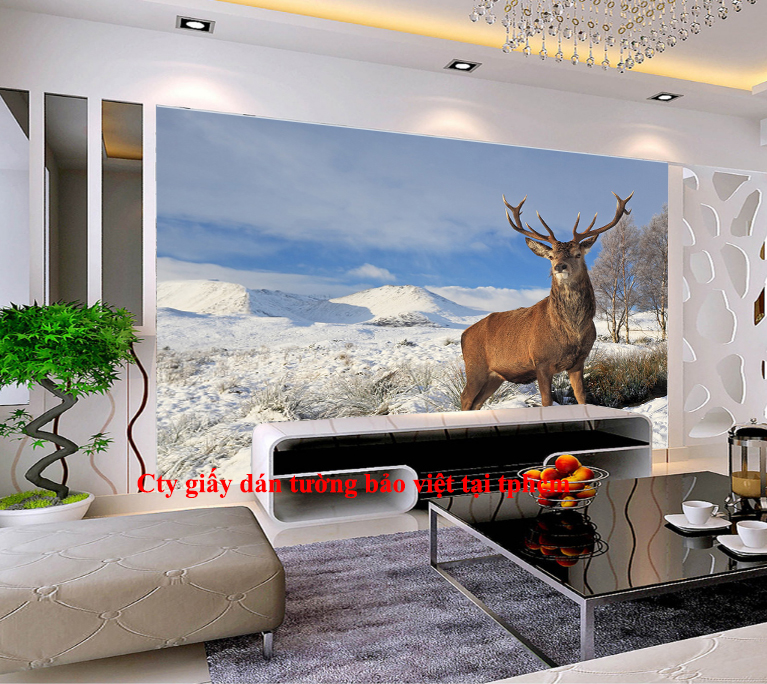 Living room wallpaper | Baoviet wallpaper