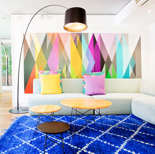 Màu sắc sáng tạo truyền cảm hứng từ giấy dán tường